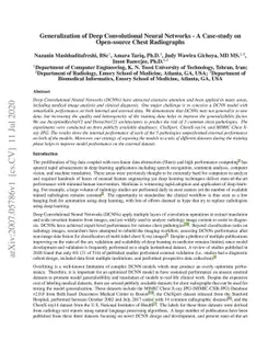 Generalization of Deep Convolutional Neural Networks -- A Case-study on
  Open-source Chest Radiographs