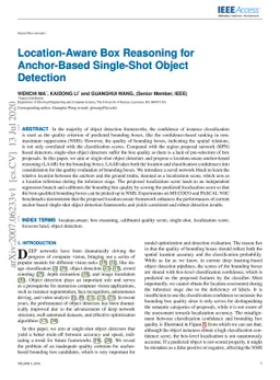 Location-Aware Box Reasoning for Anchor-Based Single-Shot Object
  Detection