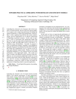 Towards Practical Lipreading with Distilled and Efficient Models