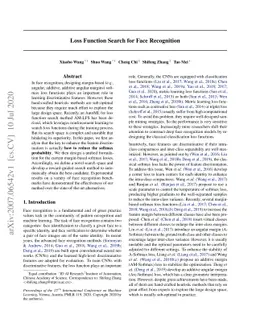 Loss Function Search for Face Recognition