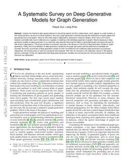 A Systematic Survey on Deep Generative Models for Graph Generation