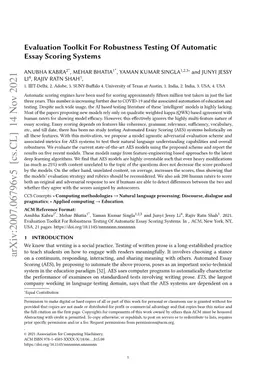 Evaluation Toolkit For Robustness Testing Of Automatic Essay Scoring
  Systems