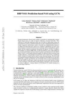 BRP-NAS: Prediction-based NAS using GCNs