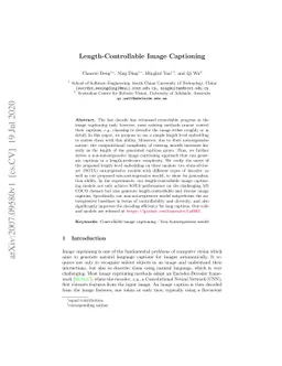 Length-Controllable Image Captioning