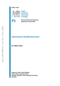 Improving the HardNet Descriptor