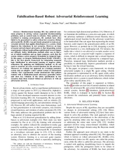 Falsification-Based Robust Adversarial Reinforcement Learning