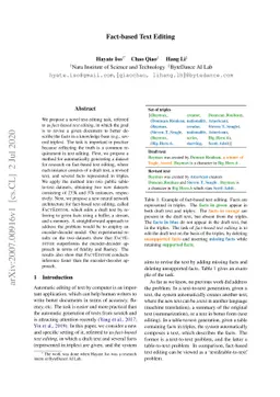 Fact-based Text Editing