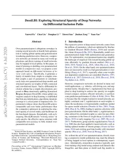DessiLBI: Exploring Structural Sparsity of Deep Networks via
  Differential Inclusion Paths