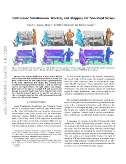 SplitFusion: Simultaneous Tracking and Mapping for Non-Rigid Scenes