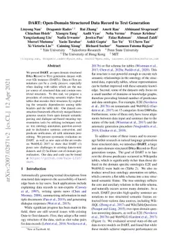 DART: Open-Domain Structured Data Record to Text Generation