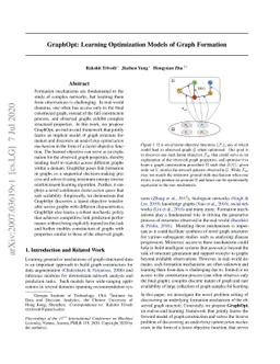 GraphOpt: Learning Optimization Models of Graph Formation