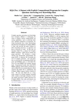 KQA Pro: A Dataset with Explicit Compositional Programs for Complex
  Question Answering over Knowledge Base