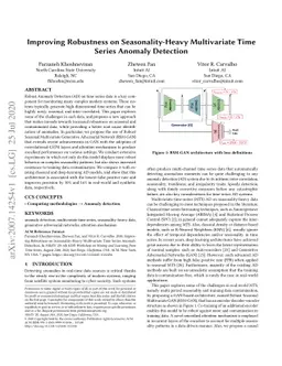 Improving Robustness on Seasonality-Heavy Multivariate Time Series
  Anomaly Detection