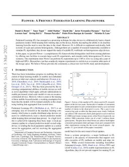 Flower: A Friendly Federated Learning Research Framework