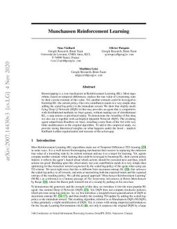 Munchausen Reinforcement Learning