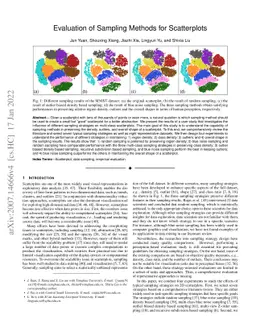 Evaluation of Sampling Methods for Scatterplots