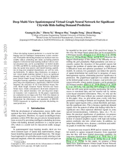 Deep Multi-View Spatiotemporal Virtual Graph Neural Network for
  Significant Citywide Ride-hailing Demand Prediction
