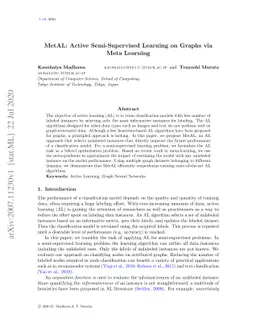 MetAL: Active Semi-Supervised Learning on Graphs via Meta Learning