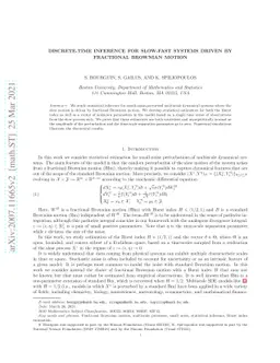 Discrete-time inference for slow-fast systems driven by fractional
  Brownian motion