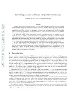 Revisiting Locality in Binary-Integer Representations