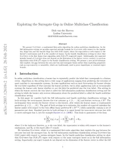 Exploiting the Surrogate Gap in Online Multiclass Classification