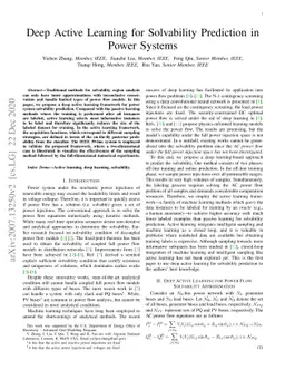Deep Active Learning for Solvability Prediction in Power Systems