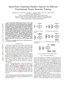 SparseTrain: Exploiting Dataflow Sparsity for Efficient Convolutional
  Neural Networks Training