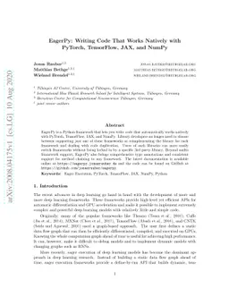 EagerPy: Writing Code That Works Natively with PyTorch, TensorFlow, JAX,
  and NumPy