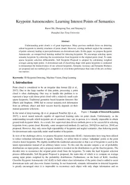 Keypoint Autoencoders: Learning Interest Points of Semantics