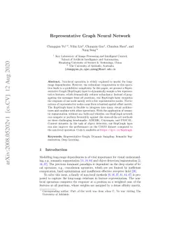 Representative Graph Neural Network