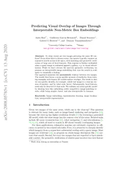 Predicting Visual Overlap of Images Through Interpretable Non-Metric Box
  Embeddings