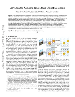 AP-Loss for Accurate One-Stage Object Detection