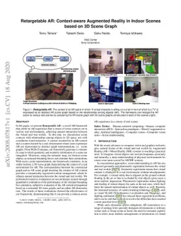 Retargetable AR: Context-aware Augmented Reality in Indoor Scenes based
  on 3D Scene Graph