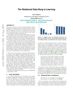 The Relational Data Borg is Learning