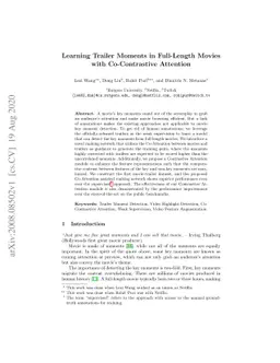 Learning Trailer Moments in Full-Length Movies