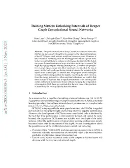 Training Matters: Unlocking Potentials of Deeper Graph Convolutional
  Neural Networks