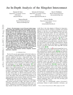 An In-Depth Analysis of the Slingshot Interconnect