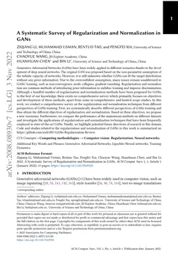 A Systematic Survey of Regularization and Normalization in GANs