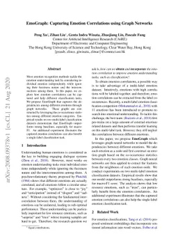 EmoGraph: Capturing Emotion Correlations using Graph Networks