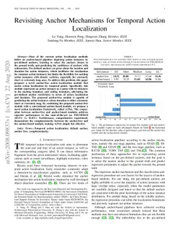 Revisiting Anchor Mechanisms for Temporal Action Localization