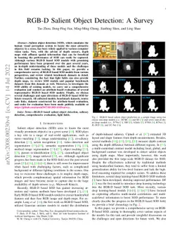 RGB-D Salient Object Detection: A Survey