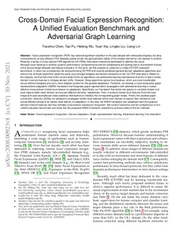 Cross-Domain Facial Expression Recognition: A Unified Evaluation
  Benchmark and Adversarial Graph Learning