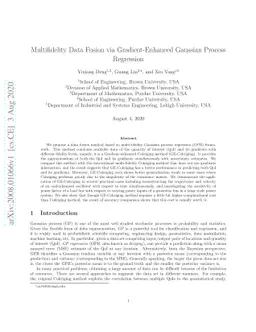 Multifidelity Data Fusion via Gradient-Enhanced Gaussian Process
  Regression