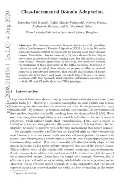 Class-Incremental Domain Adaptation