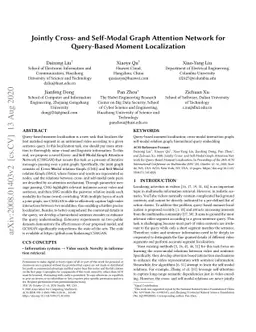 Jointly Cross- and Self-Modal Graph Attention Network for Query-Based
  Moment Localization