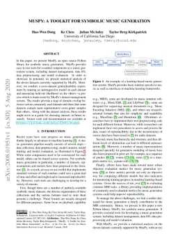 MusPy: A Toolkit for Symbolic Music Generation