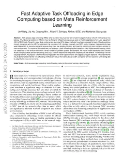 Fast Adaptive Task Offloading in Edge Computing based on Meta
  Reinforcement Learning