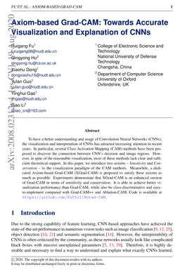 Axiom-based Grad-CAM: Towards Accurate Visualization and Explanation of
  CNNs