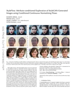 StyleFlow: Attribute-conditioned Exploration of StyleGAN-Generated
  Images using Conditional Continuous Normalizing Flows