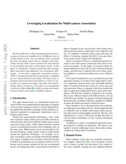 Leveraging Localization for Multi-camera Association